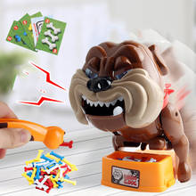 24 Multi-color Bones Careful Evil Dog Board Game Parent-child Toy Stealing Bones Tidy Scary Toy Creative Whole Plastic Dog 2024 - buy cheap