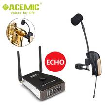 ACEMIC-saxofón inalámbrico, PR-8/ST-4 ECHO, UHF, función de reverberación, PR-8ECHO/ST-4 2024 - compra barato