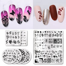PICT YOU Nail Stamping Plates Snow Winter Nail Art Stamp Template idea nail Image Plate Stainless Steel Stencil Tools 2024 - buy cheap