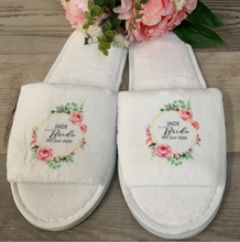 customized floral  wedding slippers personalized bride slippers Bridesmaid gifts Anniversary Engagement proposal hen party 2024 - buy cheap