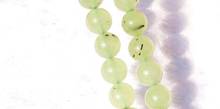 Natural Prehnite Stone Round Gemstone Beads For Jewelry Making DIY Bracelet Necklace 4/6/8/10/12 mm 2024 - buy cheap
