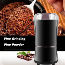 110V 220V Stainless Steel Electric Coffee Grinder Beans Condiment Grinder Multi-function Spice Nut Seed Coffee Grinder EU US 2024 - buy cheap