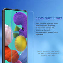 NILLKIN-Protector de pantalla de vidrio templado 2.5D para Samsung Galaxy A51, vidrio templado increíble H + Pro, resistente 2024 - compra barato