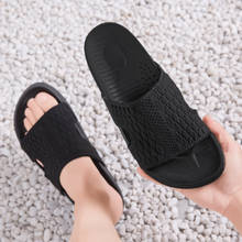 2020 Men's Sandals Luxury Brand Summer Men Slippers Shoes Beach Slippers Open Toe Solid Wear-resisting Sandals Schoenen Mannen 2024 - buy cheap