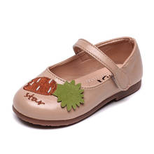Zapatos planos Kawaii para niñas, calzado de piel suave con fruta y piña, para primavera y otoño, 21-30, 2021 2024 - compra barato