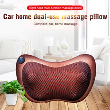 Car Home Multifunctional Relaxation Massage Neck Massager Pillow Cervical Shiatsu Heating Massage Body Electric Massage Pillow 2024 - buy cheap