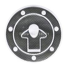 RPMMOTOR Carbon Fuel Gas Tank Cap Cover Pad Sticker Protector For Kawasaki ZXR-250 ZXR400 ZXR750 ZZR250  ZX-9R 2024 - buy cheap