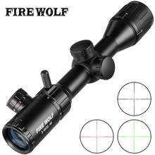 3-9x32 AO Tactical Hunting Riflescope Green Red Cross Illuminated Range Finder Reticle Optics Sight Air Rifle Scope Sniper Caza 2024 - buy cheap