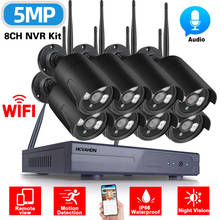 8 Channel CCTV Camera Security System Kit Wifi 5MP Wireless NVR Kit 8CH Outdoor Audio Wifi Surveillance Camera System Set H.265 2024 - buy cheap