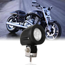 Foco Led de trabajo de 10W, lámpara de señal indicadora de 6000K para motocicleta, Bombilla antiniebla, montaje de luz trasera para Moto, accesorios 2024 - compra barato