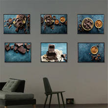 Hot Chocolate Nuts Coffee Sugar Delicious Food Wall Art Canvas Painting Nordic Poster Prints Wall Pictures For Living Room Decor 2024 - buy cheap