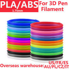 myriwell 3 d pen 3d pens + 10 * 5m abs Filament pla 1.75mm 3d