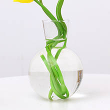 Glass Flower Pot Bulb Vase Clear Ball Bud Vase Flower Arrangement Transparent 2024 - buy cheap