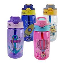 Bpa-Free 480ml Fashion Design Sport&Outdoor Plastic PC My Water Straw Bottle Portable Handle Lid For Kids And Students 2024 - buy cheap