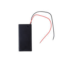 Soporte de batería de 9 V, accesorio negro con interruptor de encendido/apagado, paquete de caja de 9 voltios, palanca de alimentación, 1 ud. 2024 - compra barato