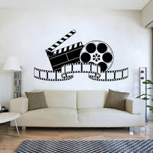 Pegatinas de pared de película de cine de arte Retro, póster Vintage, calcomanía de pared de vinilo, adorno para casa y dormitorio, Teatro en casa, 3075 2024 - compra barato