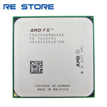 Б/у Процессор AMD FX 6300 AM3 + 3,5 GHz 8MB FX серийный шестиядерный процессор FX6300 2024 - купить недорого