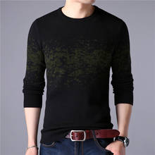 Sweater Men Casual O-Neck Pullover Men Clothes 2020 Autumn Winter New Arrival Top Sost Warm Mens Cashmere Sweaters Mens Clothes 2024 - buy cheap
