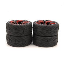 Pneus de corrida rc 4 para rodas, versão diabólica, acessórios para carro hsp, hpi, rc 2024 - compre barato