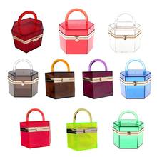 Women Clear Acrylic Handbag Fashion Transparent Lady Clutch Evening Party Bag Female Elegant Travel Top Handle Bag 10 Colors 2024 - buy cheap