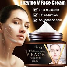 Crema de colágeno adelgazante en forma de V, crema hidratante reafirmante para estiramiento facial, elimina la barbilla doble, mejilla, belleza de masaje 2024 - compra barato