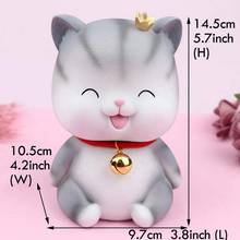 Cute Cat Decorative Saving Bank Home Decoration Coin Bank Money Piggy Bank Help Form Right Money Habits 2024 - buy cheap