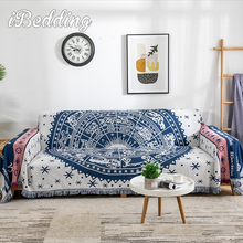 Estilo europeu constelação branca sofá toalha antiderrapante tecido sofá cobertor lance cobertores ponderados no sofá cobertor ponderada 2024 - compre barato