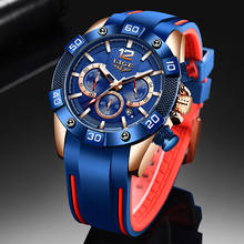 Relogio Masculino LIGE Military Sport Watches Men Top Brand Luxury Silicone Strap Casual Mens Watch Waterproof Quartz WristWatch 2024 - buy cheap