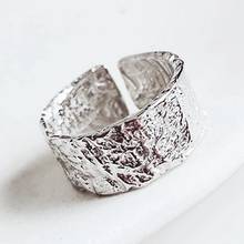 Корейские медные большие кольца для женщин, ювелирные изделия для помолвки, подчеркивающие индивидуальность, для девушек, открытые античные кольца на палец 2024 - купить недорого