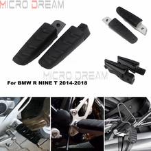 Reposapiés de aluminio para motocicleta, accesorio negro y plateado para BMW R NINET R Nine T R9T 2014, 2015, 2016, 2017, 2018 2024 - compra barato