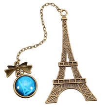 Vintage Eiffel Tower Metal Book Mark Bookmarks For Book Creative Item Kids Gift Korean Stationery Bookmark Books Markers 2024 - buy cheap