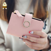 Beibaobao Women Wallets Small Fashion Brand Leather Purse Women Ladies Card Bag For Women 2019 Clutch Female Purse Money Wallet 2024 - buy cheap