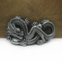 BuckleClub zinc alloy retro 3D dragon jeans gift cowboy belt buckle FP-01867-3 for men 4cm width loop drop shipping 2024 - buy cheap