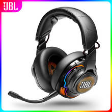 Jbl quantum um profissional gaming headset fone de ouvido com som surround mic para playstation/nintendo switch/iphone/mac/vr 2024 - compre barato