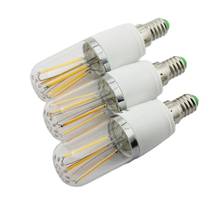 Энергосберегающая светодиодная лампа накаливания 12 В 3 Вт 6 Вт E27 E14, светодиодная лампа накаливания для люстры, бесплатная доставка 2024 - купить недорого
