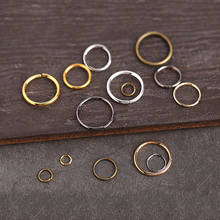 1920pcs 0.7* 6mm bronze Silver Black Gold Circle O Ring Connection Alloy Metal Shoes Bags Belt Buckles DIY clothing Accessorie 2024 - buy cheap