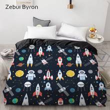 3D Print Custom Duvet Cover Rocket space,Comforter/Quilt/Blanket case Queen/King,Cartoon Bedding for kids/baby/children 2024 - buy cheap