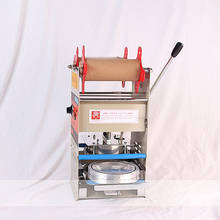 Máquina de sellado de plástico para comida, sellador Manual, bandejas de embalaje para comida, caja de almuerzo fresca 2024 - compra barato