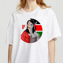 Новинка, женская футболка с надписью «бумажный дом», Женская Повседневная футболка с изображением далийской маски, футболка с надписью «бумажный дом» 2024 - купить недорого