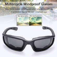 1pc Black Outdoor Dustproof Windproof Glasses Eyewear For Motorcycle Motorbike Scooter Biker Racing Goggles 2024 - buy cheap