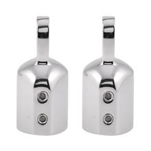 2 Pieces 7/8 inch 22mm Bimini Top Tube Cover Eye End Cap, Heavy Duty Boat Marine Hardware 316 Stainless Steel , 2 Pair 2024 - buy cheap