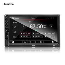 7-дюймовый HD 2 Din автомобильный радиоприемник Авторадио мультимедийный плеер сенсорный экран стерео видео MP5 Bluetooth USB AUX FM резервная камера 2024 - купить недорого