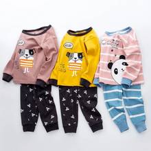 Kids Sleepwear Boys Girl Spring Cotton Sets Boys Homewear Pajamas Children Pyjamas Kids Nightwear 2-13y Unisex Teenage Clothes 2024 - buy cheap