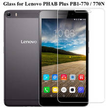 Tempered glass screen protector for Lenovo PHAB Plus PB1-770 PB1-770N 6.8 inch screen film guard protection 2024 - buy cheap