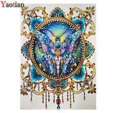 full drill square Crystal Painting Diamond Embroidery butterfly flower Full round 5d Diy diamond painting abstract Animal Mosaic 2024 - buy cheap