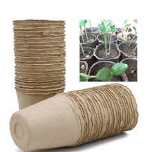 Maceta de papel Biodegradable para cultivo de plantas, herramientas de jardinería para el hogar, 8cm 2024 - compra barato