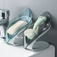 Leaf Shape Soap Box Drain Soap Holder Box Bathroom Shower Soap Holder Dish Storage Plate Tray Bathroom Supplies 2024 - buy cheap