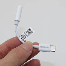 Аудиокабель HUAWEI Type C 3,5 Jack кабель для наушников USB C до 3,5 мм адаптер для наушников для Huawei P10 P20 pro Mate 10 Pro 20 2024 - купить недорого