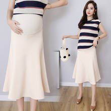 hot sale Maternity Dress Stomach Lift Skirt Spring Summer Fashion Wear Women for Pregnancy Pregnant Abdominal Support Skirts 2024 - buy cheap