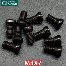 Tornillo de inserción CNC Torx M3 x 7 mm M3X7, herramienta de inserción de carburo, accesorios de portaherramientas, herramientas de torno 2024 - compra barato